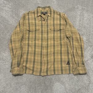 Vintage Polo Jeans Co Ralph Lauren Shirt Mens Size Medium Plaid Flannel